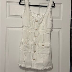 Storia Button Front Mini Dress